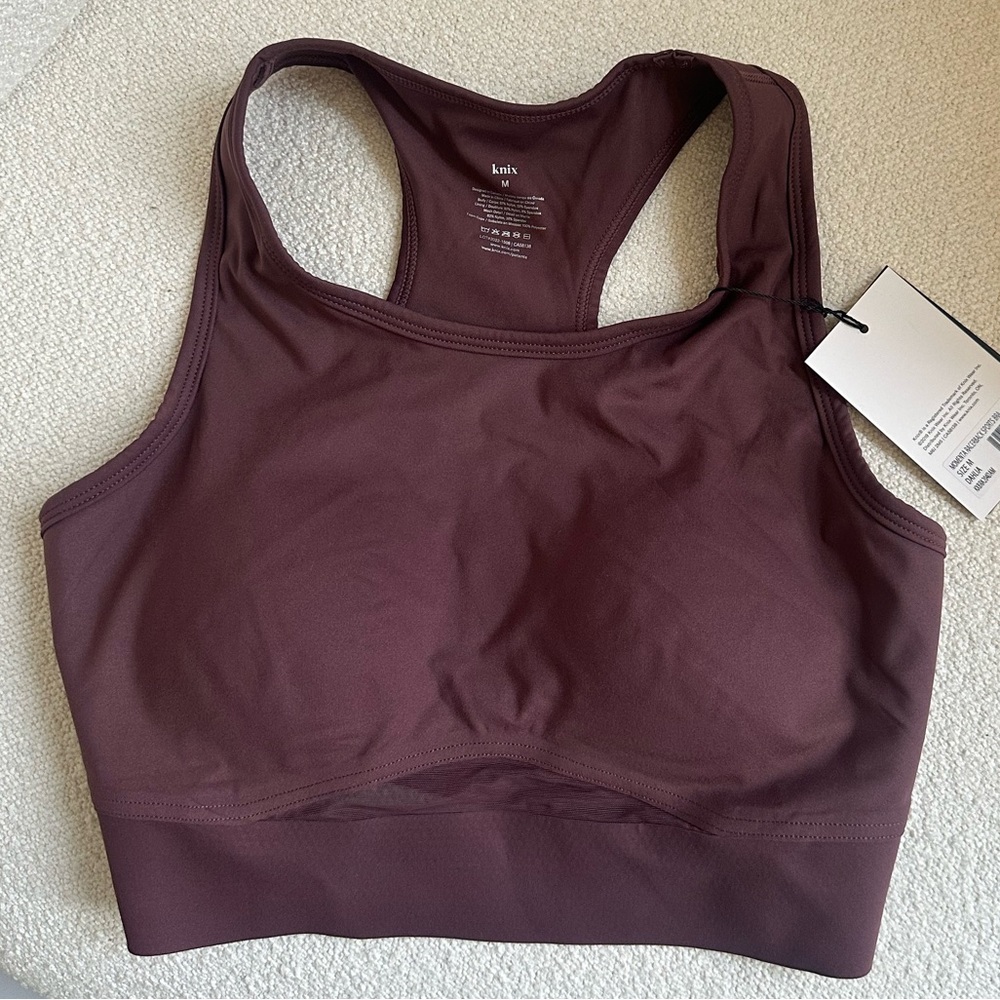 knix momenta racerback sports bra